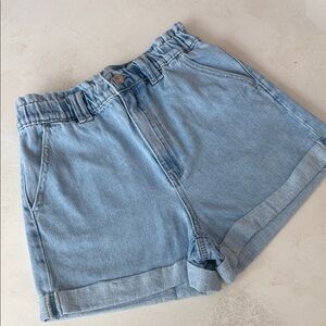 Stradivarius Sky Blue Women's Jean Shorts